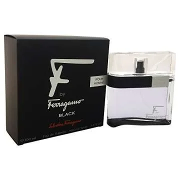 Salvatore Ferragamo F Black 3.4 oz EDT Spray for Men - Elegant Luxury Fragrance