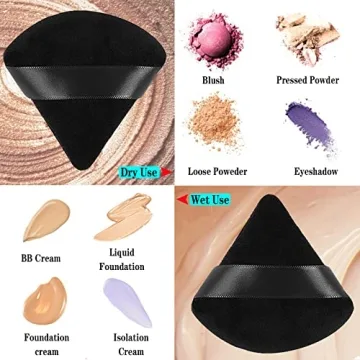 Makandup Washable Powder Puffs Flawless Makeup