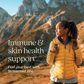 New Chapter Zinc Supplement for Immune Support & Skin Health