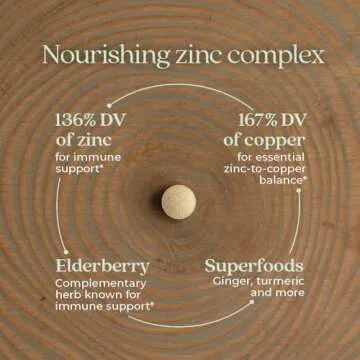 New Chapter Zinc Supplement for Immune Support & Skin Health
