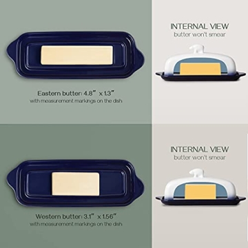 DOWAN Funny Butter Dish with Cute Bear Handle