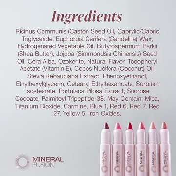 Mineral Fusion Glow Sheer Moisture Lip Tint By Mineral Fusion, Sheer finish, 0.1 oz