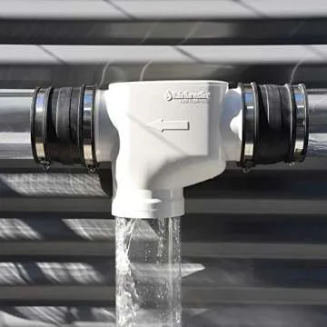 Rain Harvesting First Flush Plus Downpipe for Cleaner Water