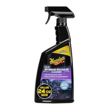 Meguiar's Quik Interior Detailer for Easy Car Cleaning
