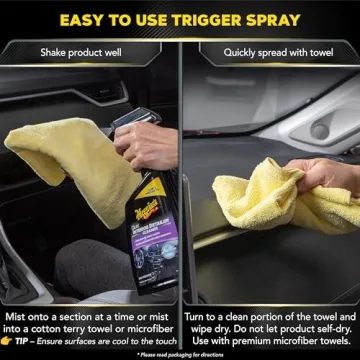 Meguiar's Quik Interior Detailer for Easy Car Cleaning