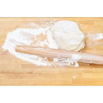 Makerstep Wooden Rolling Pin - Perfect for All Bakers