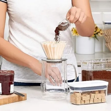 OXO Good Grips Pop Container Coffee Scoop Clear | Perfect Measure