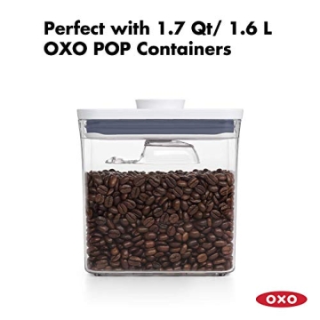 OXO Good Grips Pop Container Coffee Scoop Clear | Perfect Measure