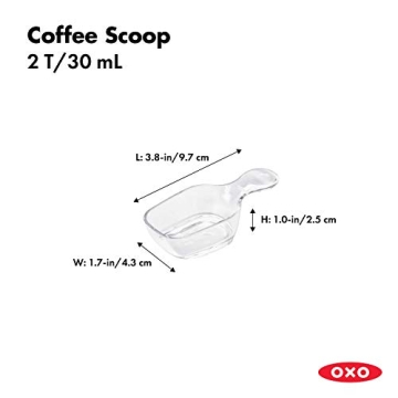 OXO Good Grips Pop Container Coffee Scoop Clear | Perfect Measure