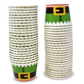 Gift Boutique Christmas Snack Cups 48 Count Party Essential