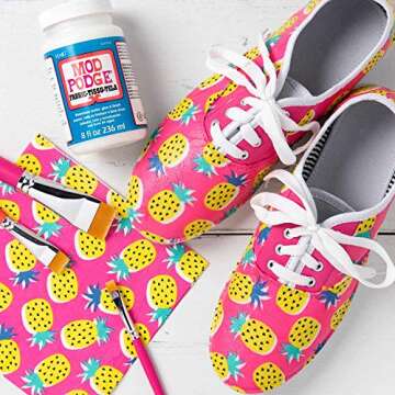 Mod Podge Eight Fabric, All-in-One 8 oz Craft Glue