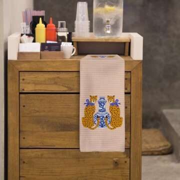 Chinoiserie Kitchen Towels - Stylish and Absorbent