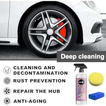 PRGIJ Mad Acid Glass Cleaner - Heavy Duty Cleaner for Vehicles and Homes