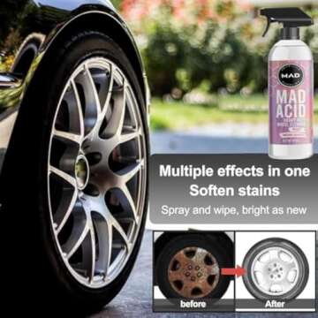 PRGIJ Mad Acid Glass Cleaner - Heavy Duty Cleaner for All Surfaces