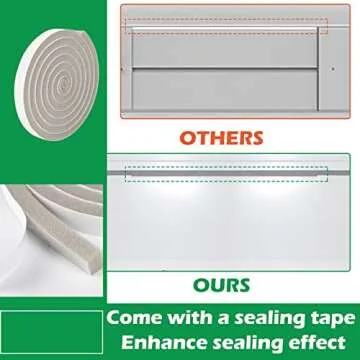 Forestchill Dryer Vent Window Kit for 4" Diameter Dryer Vent Hose, Adjustable Window Vent Kit with Insulated Foam Seal Strip, for Sliding Windows and Hung Windows