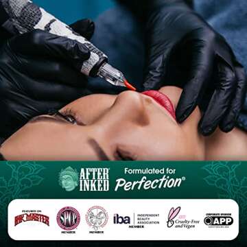 After Inked Liquid Solidifier - Quick & Super Absorbent Tattoo Ink Solidifier Polymer Powder, Paint Hardener for Disposal, Easy & Convenient to Use Liquid Tattoo Solidifier for Cleaning - 1 pc, 6 oz