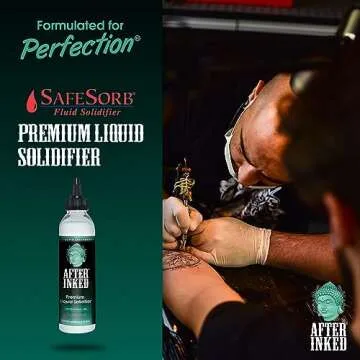 After Inked Liquid Solidifier - Fast Cleanup for Artists