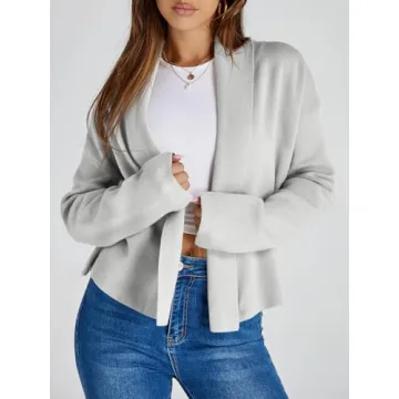Cropped Cardigan for Women - Stylish and Cozy Layering Piece