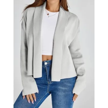 Cropped Cardigan for Women - Stylish and Cozy Layering Piece