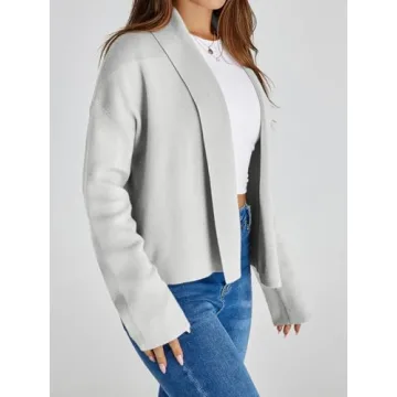 Cropped Cardigan for Women - Stylish and Cozy Layering Piece