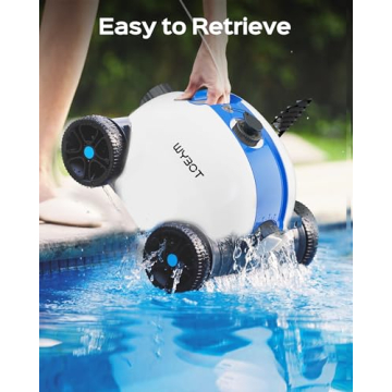WYBOT 2024 Cordless Robotic Pool Cleaner with Suction
