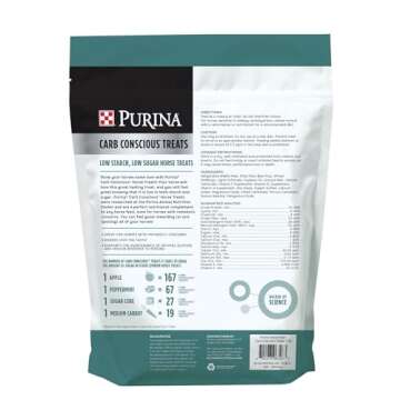 Purina Carb Conscious Horse Treats - Healthier Horse Snacks
