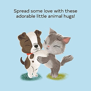Delightful Little Animal Hugs Board Book for Toddlers