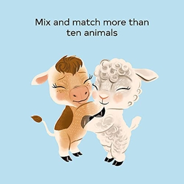 Delightful Little Animal Hugs Board Book for Toddlers