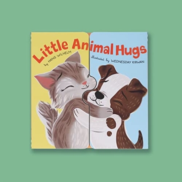 Delightful Little Animal Hugs Board Book for Toddlers