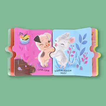Delightful Little Animal Hugs Board Book for Toddlers