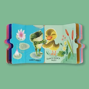 Delightful Little Animal Hugs Board Book for Toddlers