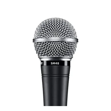 Shure SM48 Dynamic Vocal Microphone for Clear Audio Performance