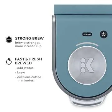 Keurig K-Mini Plus: Compact, Strongest Single Serve Maker