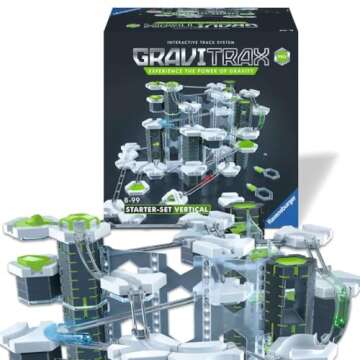 Ravensburger GraviTrax PRO Vertical Starter Set - Innovative Marble Run | STEM Toy | Enhances Creative Thinking | Globally Recognized Brand | Ideal for Boys and Girls Aged 8 and Up