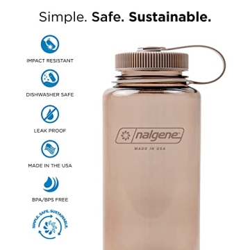 Nalgene 32oz Mocha Reusable Water Bottle