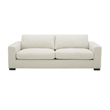 Westview Extra Deep Down Filled Couch, 89" Cream Sofa