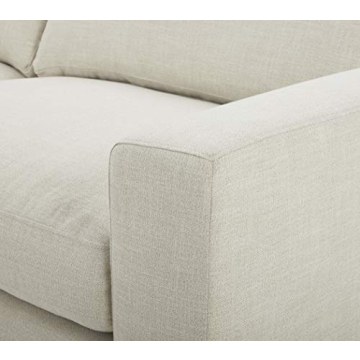Westview Extra Deep Down Filled Couch, 89" Cream Sofa