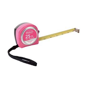 Stylish 25' Apollo Tools Measuring Tape for DIYers