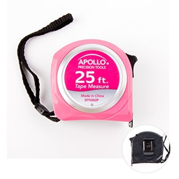 Stylish 25' Apollo Tools Measuring Tape for DIYers