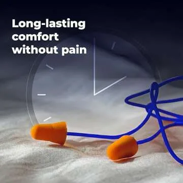 ATERET 32DB Noise Cancelling Disposable Earplugs 100 Pairs