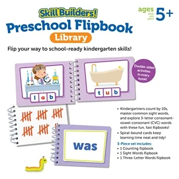 Skill Builders Flipbook Library for Fun Learning
