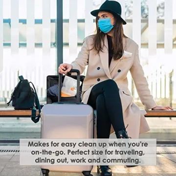 NEATwipes Travel Size Biodegradable Hand Sanitizing Wipes