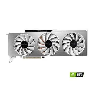 GIGABYTE GeForce RTX 3080 Ti Vision OC 12G Graphics Card, 3X WINDFORCE Fans, 12GB 384-bit GDDR6X, GV-N308TVISION OC-12GD Video Card
