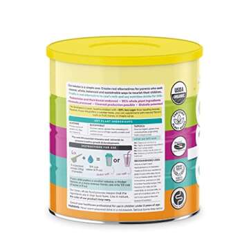 ELSE NUTRITION Plant-Based Kids Protein Shake Powder for Ages 2-12. Dairy-Free Kids Complete Nutrition Drink Mix with Essential Amino Acids, 25 Vitamins & Minerals, Vanilla, 1- Pack