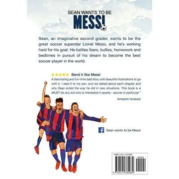 Sean wants to be Messi: A children's book about soccer and inspiration. US edition