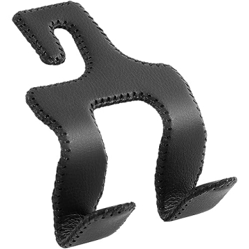 TISOHUGO Upgraded Headrest Hooks for Purses and Bags, 2 in 1 Car Back Seat Head Rest Hanger Matching...