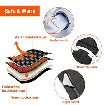 DR.PREPARE Heated Vest - Unisex Lightweight Electric Clothing