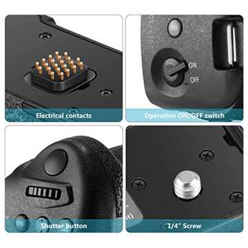 Neewer NW-GH5 Vertical Battery Grip for LUMIX GH5