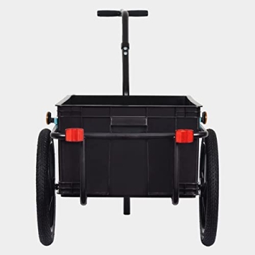Veelar Tiggo 70L Bike Cargo Trailer Hand Cart Durable Multi-Functional