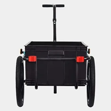 Veelar Tiggo 70L Bike Cargo Trailer Hand Cart Durable Multi-Functional